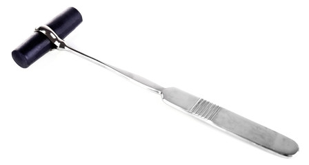 Reflex hummer isolated on white