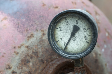 Industrial pressure meter - barometer
