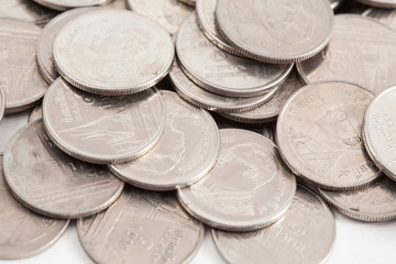Thai Baht Coins © wandee007