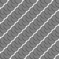 Design seamless monochrome zigzag geometric pattern