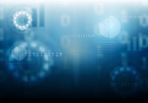 Hi-tech modern vector design template