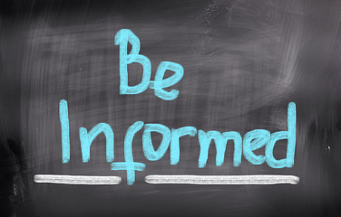 Be Informed Concept