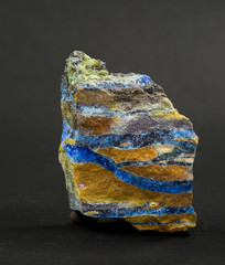 Chalcanthite (CuSO4), Red Canyon, Arizona, USA. 6.6cm high