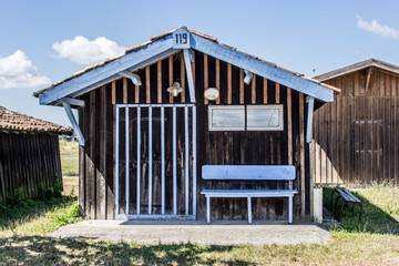 Cabanes de pêcheur à Gujan-Mestras