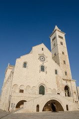 Fototapeta na wymiar San Nicola Pellegrino Cathedral of Trani