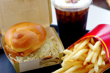 ハンバーガーショップ