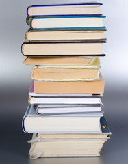 stack of books