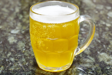 Mug with a beer