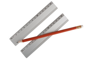 pencil and ruler