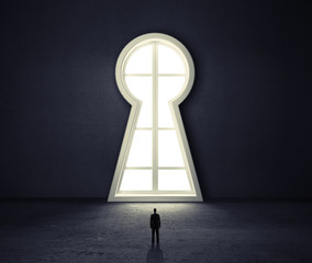 Obraz premium keyhole