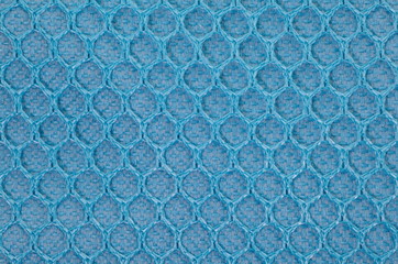 Close - up plastic weave fabric pattern