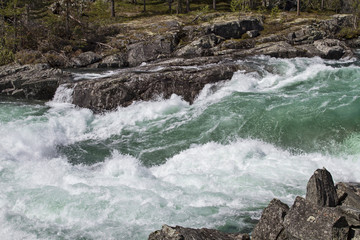 Wasserfälle im Ottadalen