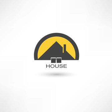 black simple house