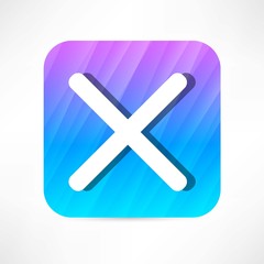 Obraz premium delete icon