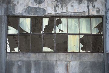 Windows panes broken