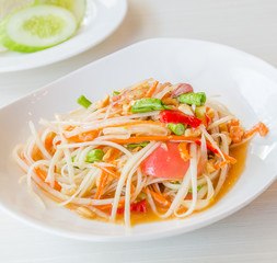 green papaya salad