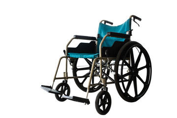 Fototapeta na wymiar Wheelchair service isolate background