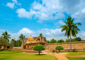 Fototapeta na wymiar view of the ancient Gangaikonda Cholapuram Temple dedicated to S