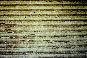 Vintage stained wooden