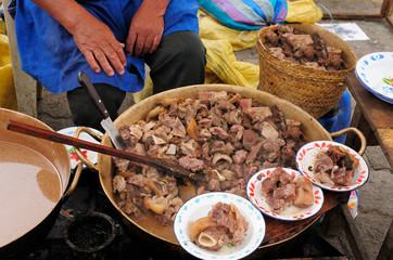 Typical food in Ecuador
