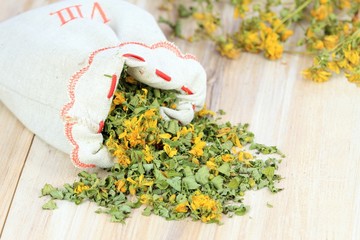 Dry herb St. John´s worth