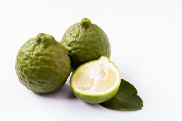 Kaffir Lime or bergamot.