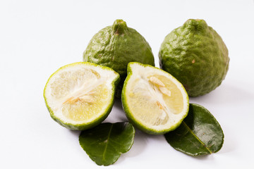 Kaffir Lime or bergamot.