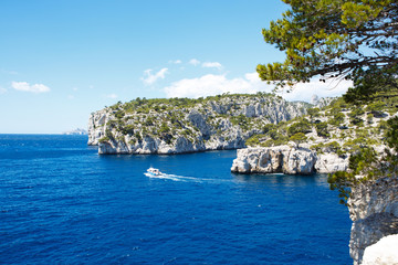 Calanques of Port Pin in Cassis, Provence, France