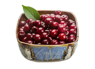Cherry in the bowl