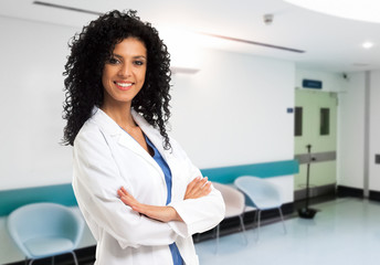 Smiling doctor portrait