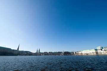 Fototapeta premium Binnenalster - Hamburg
