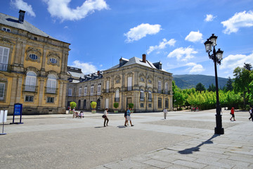 Obraz premium Royal Palace of La Granja de San Ildefonso, Segovia.