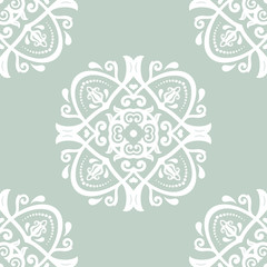 Damask Seamless Pattern. Abstract Background
