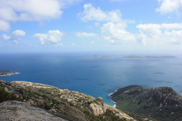 Fototapeta na wymiar Panorama View from the Oberon Mount
