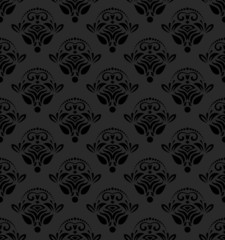 Damask Seamless Pattern. Abstract Background