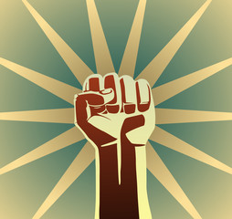 Revolution fist