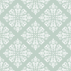 Damask Seamless Pattern. Abstract Background