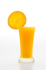 Orange juice glass