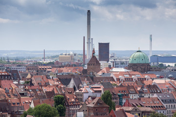 Obraz premium Nuernberg city germany