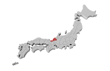 Japan map