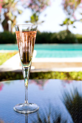 Glass of champagne