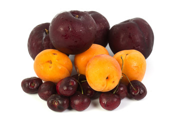 cherry apricot prune