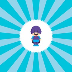 superhero cartoon character