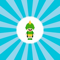 superhero cartoon character