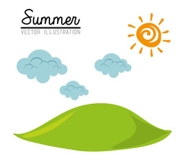 Fototapeta premium Summer design