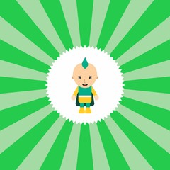 superhero cartoon character