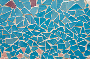 Colorful of Mosaic tiles for background