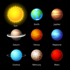 planets icons