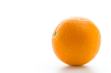 Orange isolated on white
