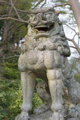 Fototapeta na wymiar Stone lion